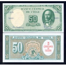Чили   50 песо 1961г.